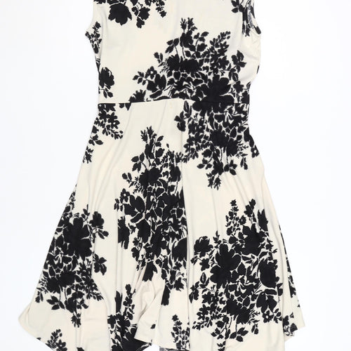 Principles by Debenhams Women's Black Floral Dress - 14
