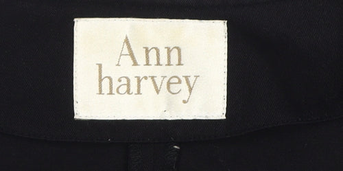 Ann Harvey Women's Black Waistcoat Size 18