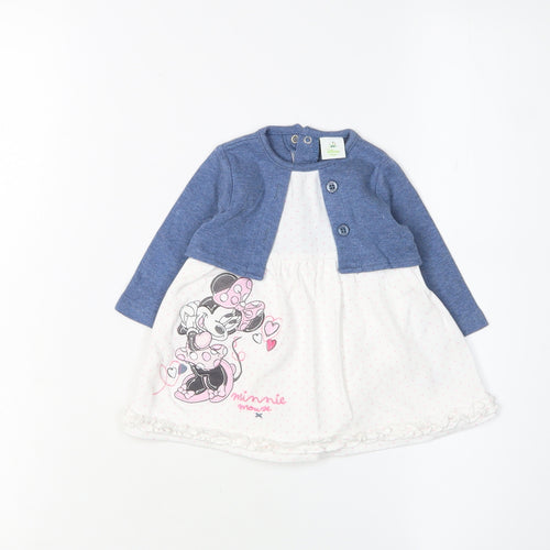 M&Co Unisex 0-3M Jacket Dress Disney Minnie Mouse