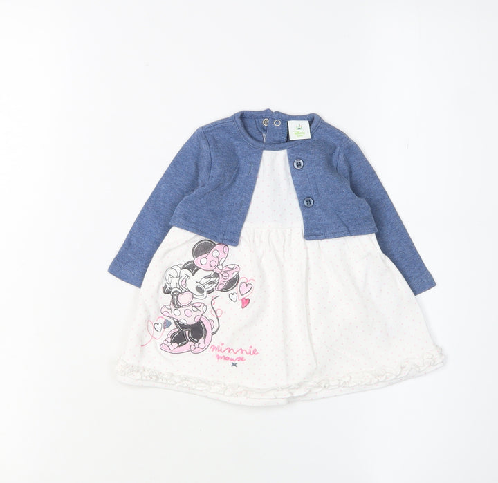 M&Co Unisex 0-3M Jacket Dress Disney Minnie Mouse
