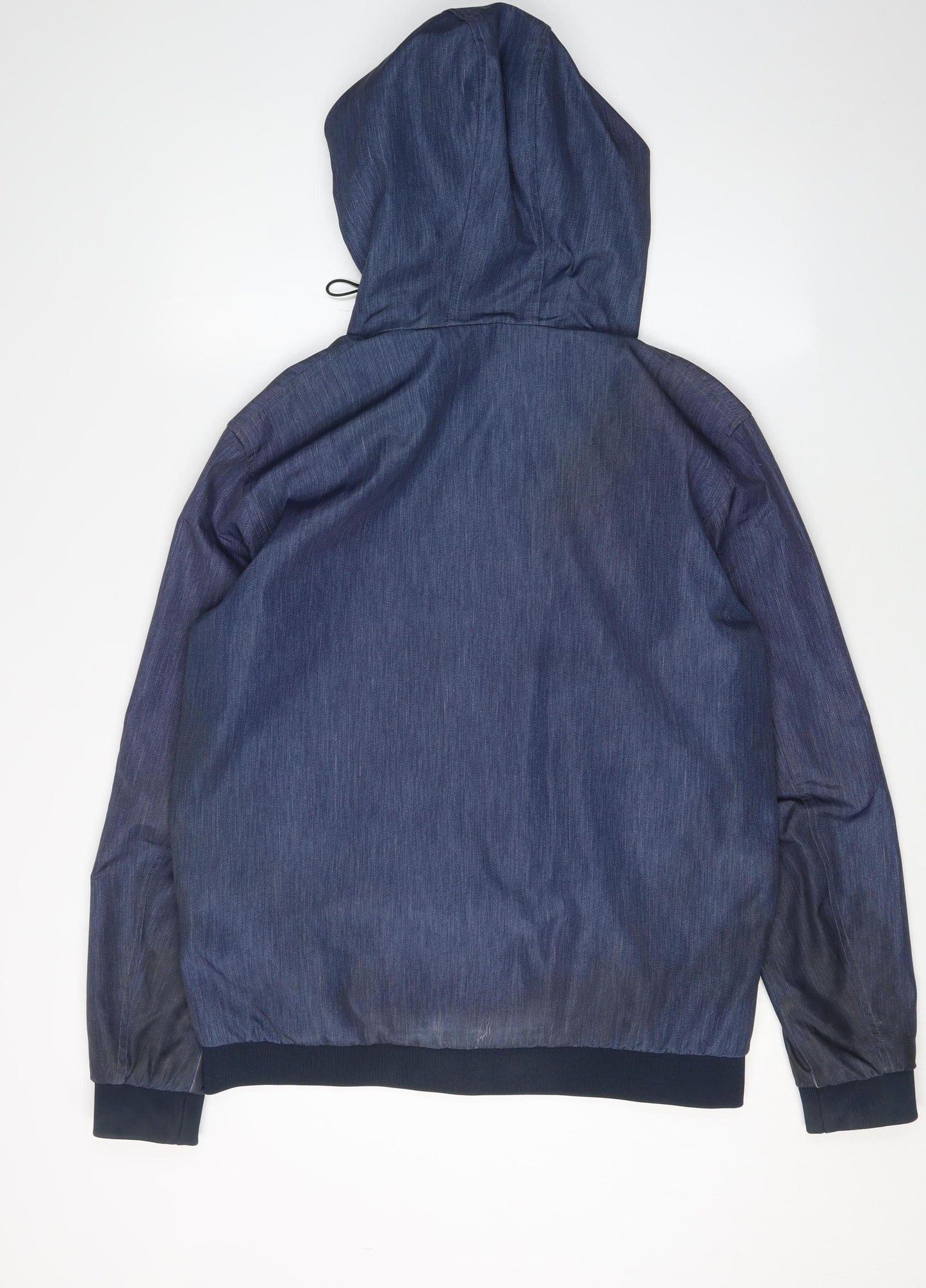 Jack & Jones Men’s Blue Hooded Windbreaker Jacket L