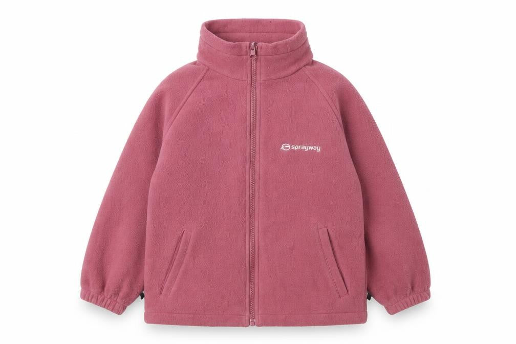 Sprayway Girls Pink Fleece Jacket, Age 6, Very Good Condition