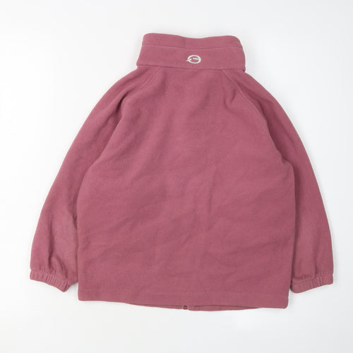 Sprayway Girls Pink Fleece Jacket, Age 6, Very Good Condition