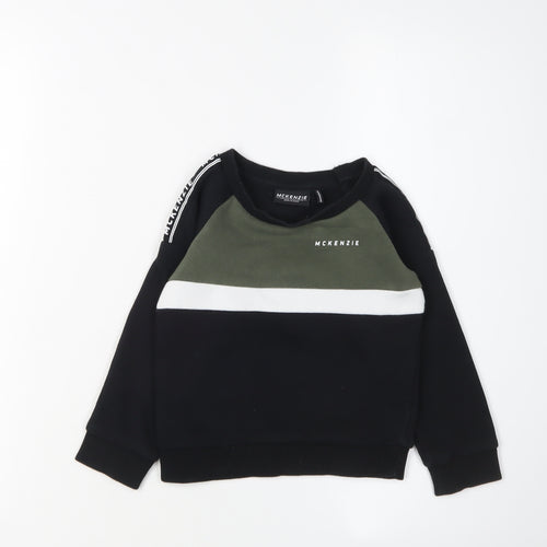 McKenzie Unisex Baby Pullover Jumper, Colourblock, 24 Months