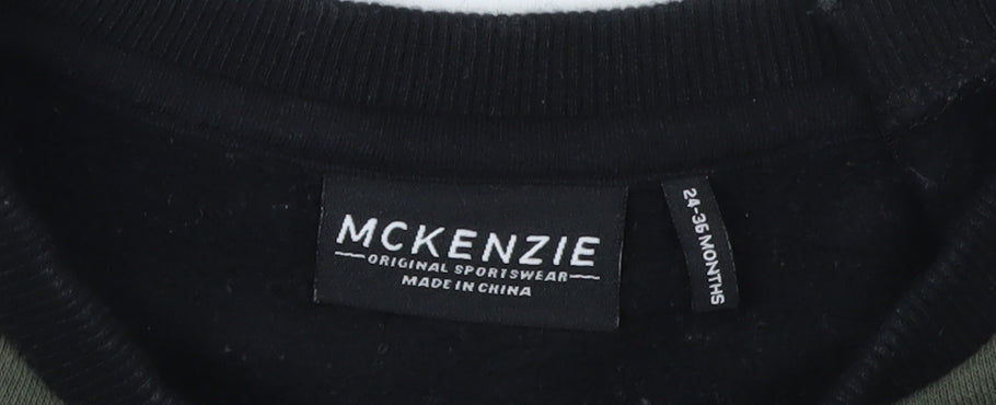 McKenzie Unisex Baby Pullover Jumper, Colourblock, 24 Months
