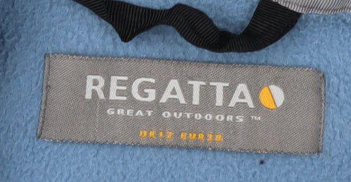 Regatta Women's Blue Fleece Jacket, Size 12, Autumn Winter