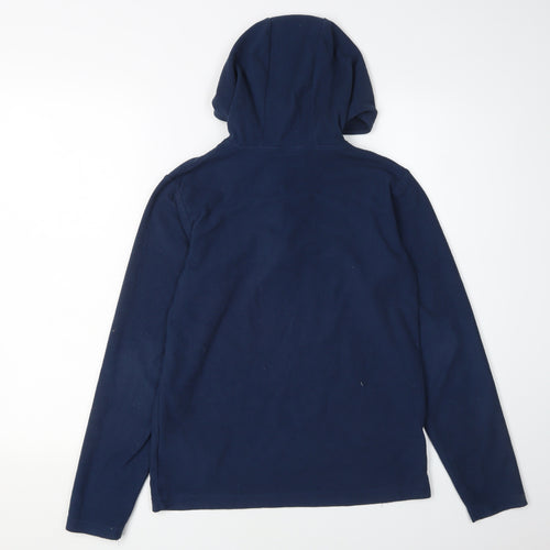 Mountain Warehouse Girls Blue Fleece Hoodie 11-12 Years