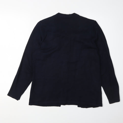 Eastex Women's Blue Stripe Cardigan Size 12