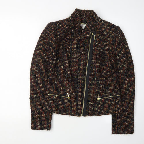 Jasper Conran Women's Multicoloured Tweed Jacket Size 10