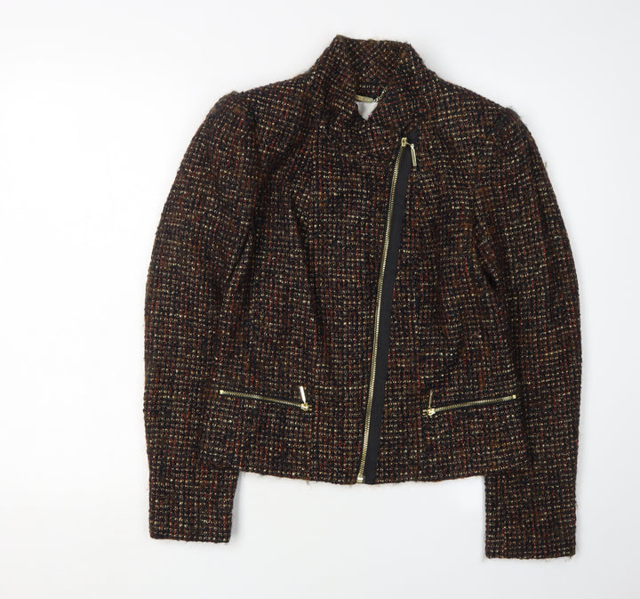 Jasper Conran Women's Multicoloured Tweed Jacket Size 10