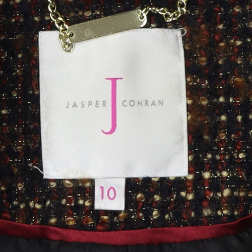 Jasper Conran Women's Multicoloured Tweed Jacket Size 10