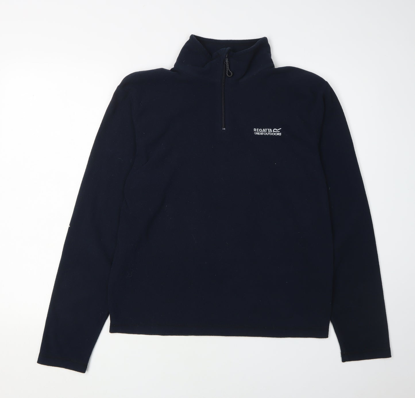 Regatta Men's Black Fleece Pullover Sweatshirt S