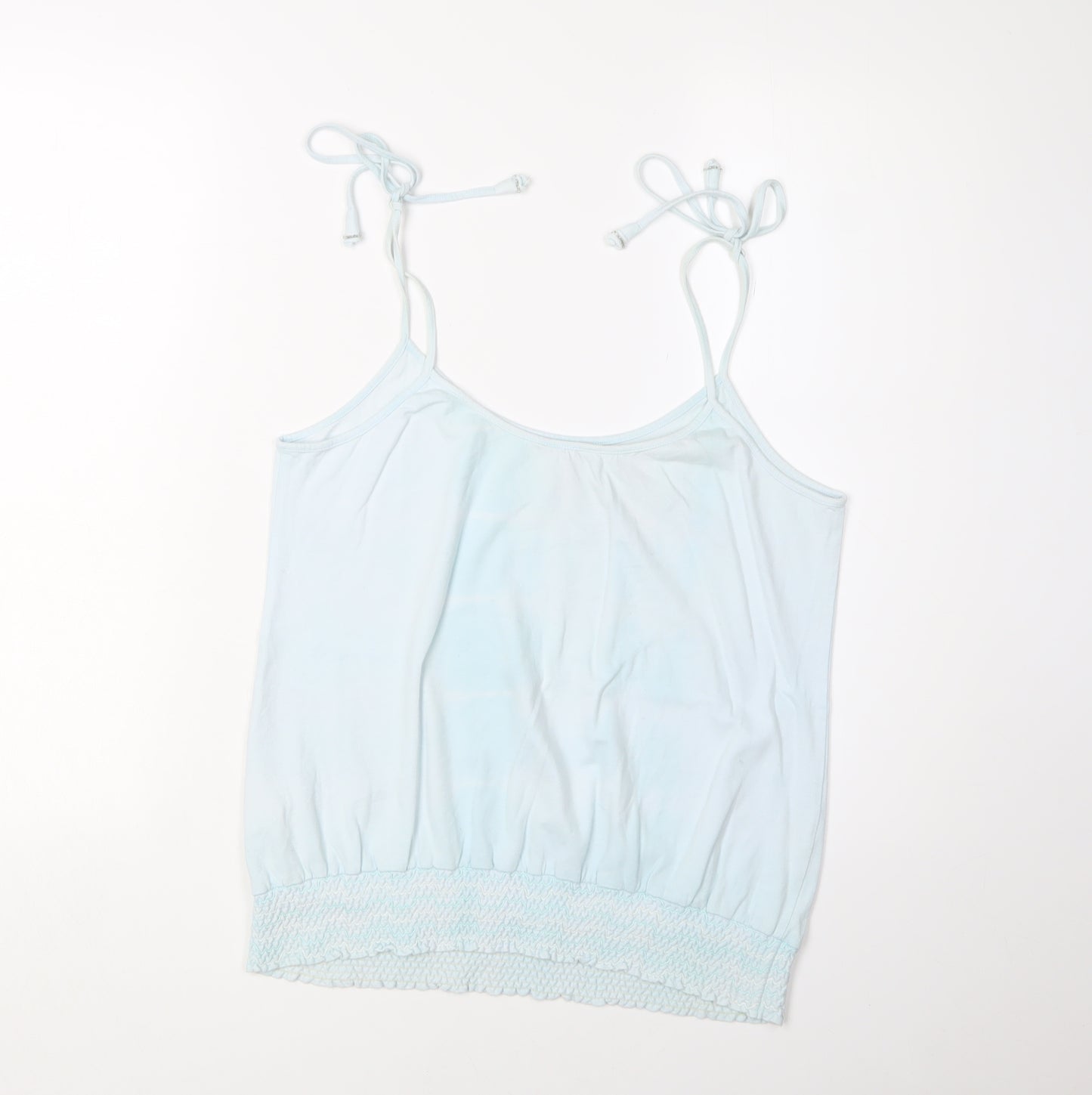 Ted Baker Women's Blue Cotton Camisole Tank Top Size 12