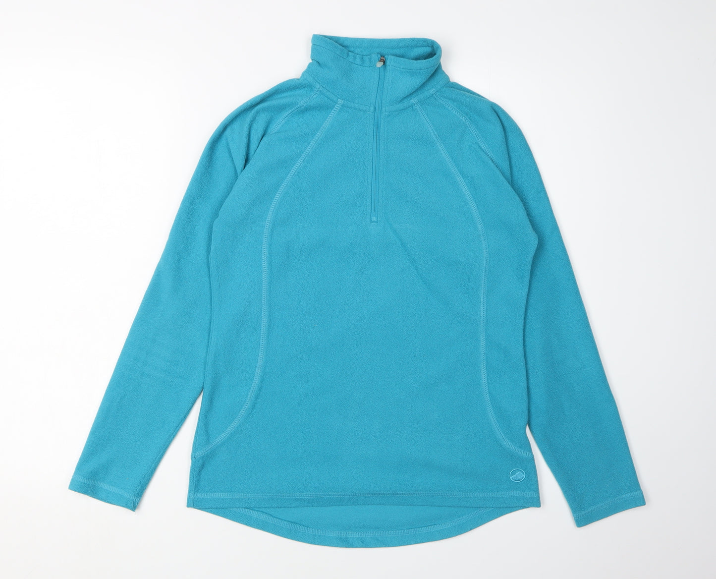 Peter Storm Womens Blue Fleece Pullover Sweatshirt Size 8
