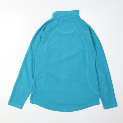 Peter Storm Womens Blue Fleece Pullover Sweatshirt Size 8