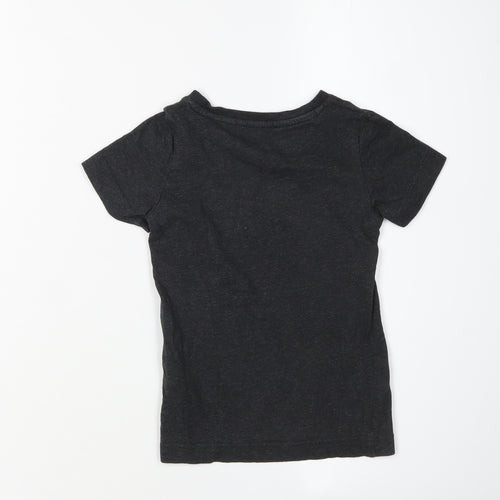 Puma Unisex Toddler Black Graphic T-Shirt 1-2 Years
