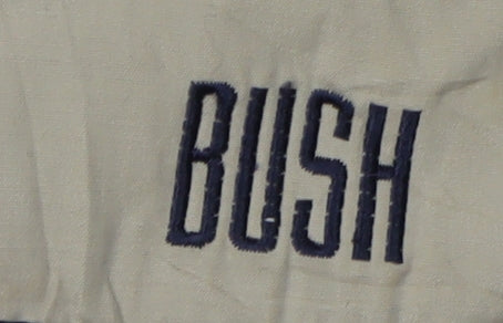 BUSH Men's Beige Parka Coat, Size R36, Hooded Casual