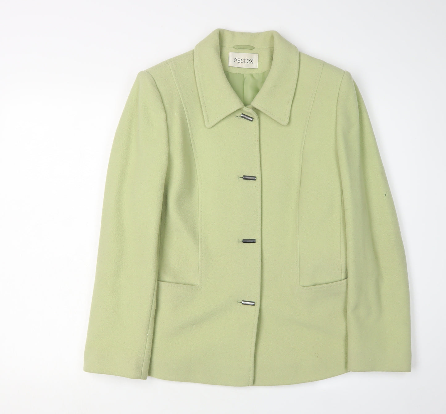 Eastex Women’s Green Wool Cashmere Jacket Size 10
