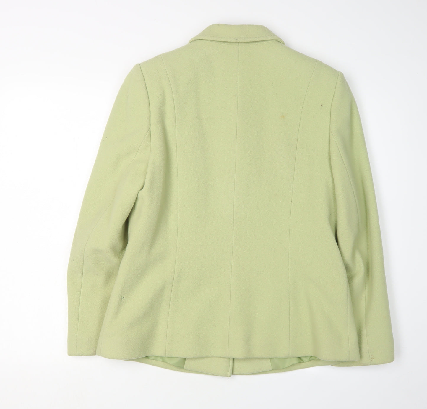 Eastex Women’s Green Wool Cashmere Jacket Size 10