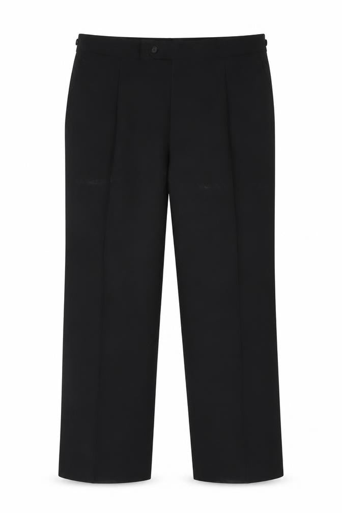 1860 Menswear Black Dress Pants - L, Men