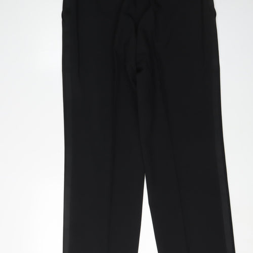 1860 Menswear Black Dress Pants - L, Men