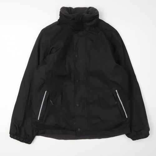 Regatta Boys Black Waterproof Basic Jacket Size 12