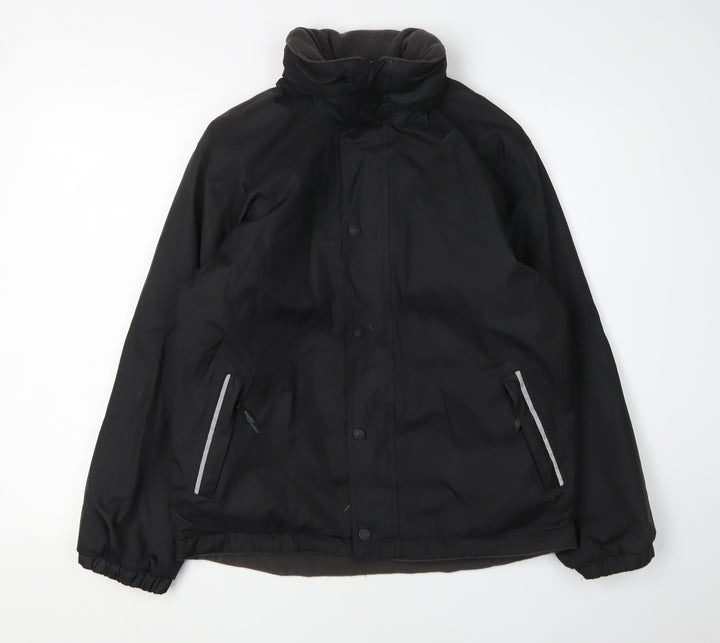 Regatta Boys Black Waterproof Basic Jacket Size 12