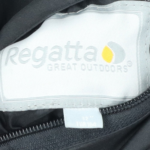 Regatta Boys Black Waterproof Basic Jacket Size 12