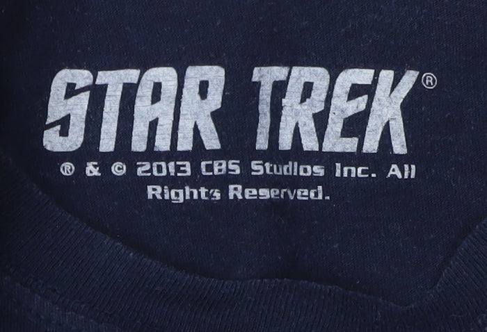 Star Trek Men's Blue S Graphic T-Shirt