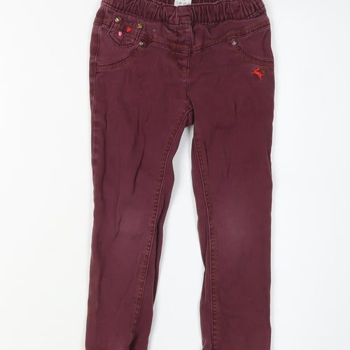 Next Girls Red Skinny Jeans, 3-4 Years, Casual and Stylish