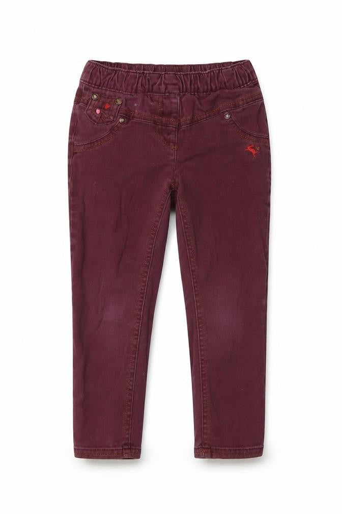 Next Girls Red Skinny Jeans, 3-4 Years, Casual and Stylish