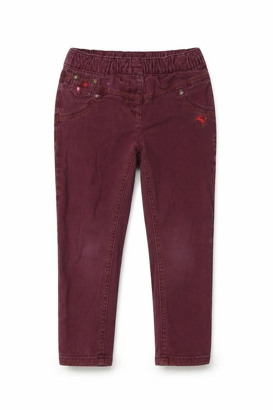 Next Girls Red Skinny Jeans, 3-4 Years, Casual and Stylish