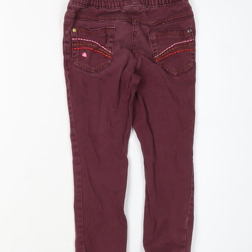 Next Girls Red Skinny Jeans, 3-4 Years, Casual and Stylish
