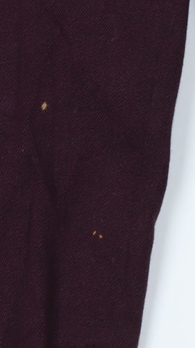 Calvin Klein Women's Purple Skinny Jegging Trousers - Size 8