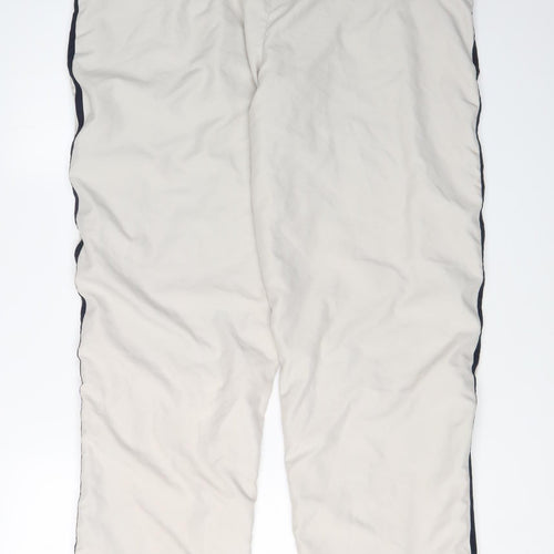 Wilson Men's Beige Jogger Trousers Medium