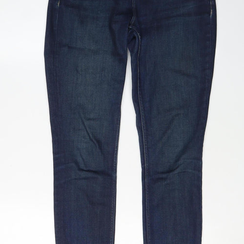 White Label Women's Blue Skinny Jeans, Size 8, Symons Fit