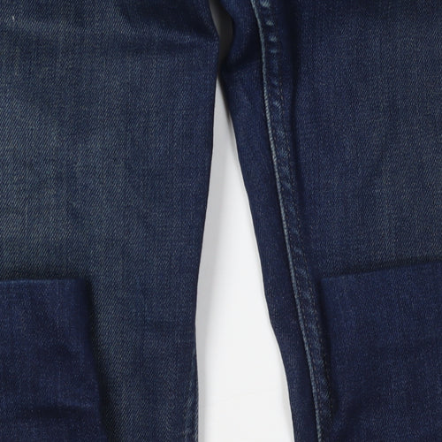 White Label Women's Blue Skinny Jeans, Size 8, Symons Fit