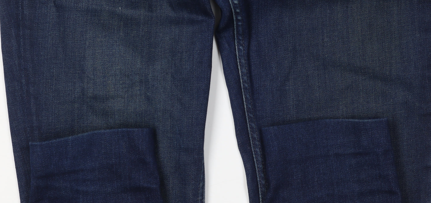 White Label Women's Blue Skinny Jeans, Size 8, Symons Fit