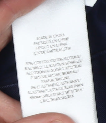 Polo Ralph Lauren Girls Blue Pleated Skirt Size 6-7 Years