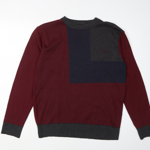 Pierre Cardin Men's Multicoloured S Pullover Jumper