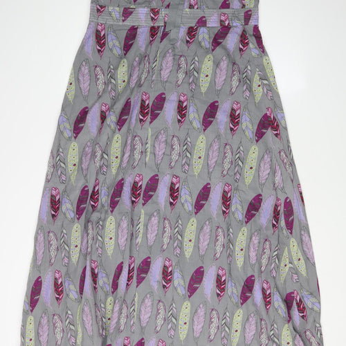 White Stuff Women's Multicoloured Halter Dress Size 14