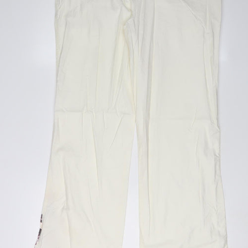 Puma Women's White Trousers Size 12 Casual Style