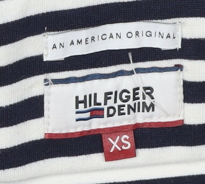 Hilfiger Denim Women's Striped Pencil Skirt XS