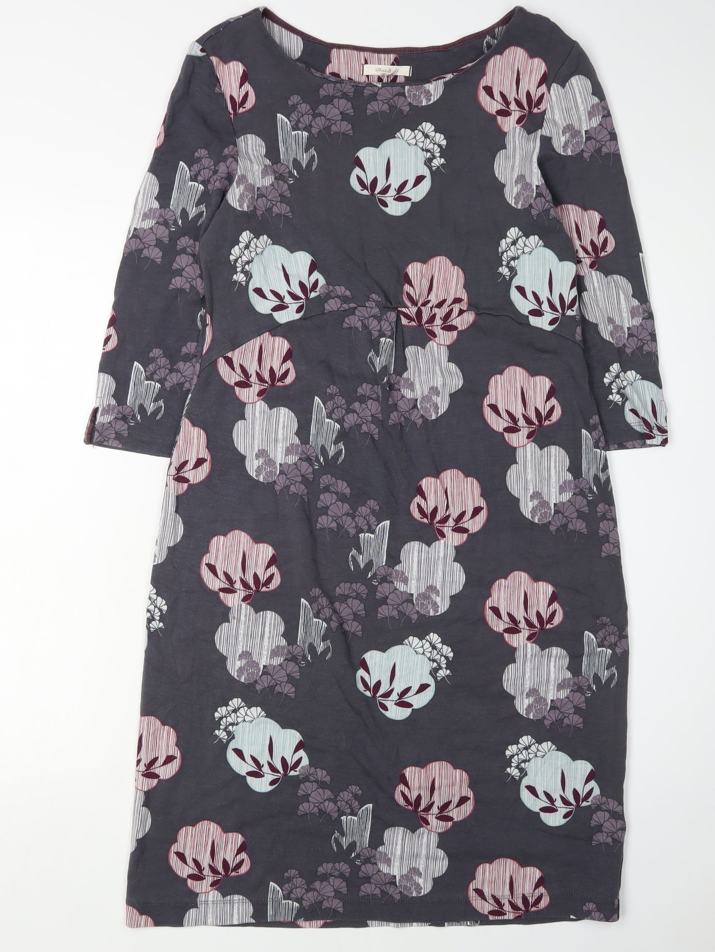 White Stuff Women's Multicoloured Sheath Dress Size 10