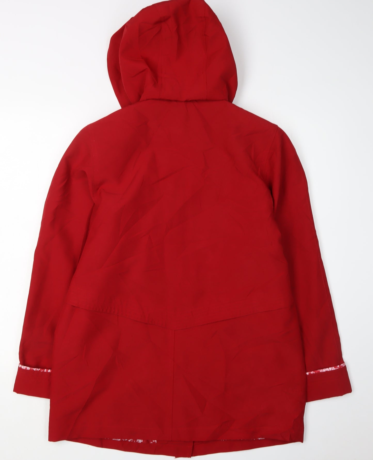 Honor Millburn Women's Red Hooded Coat Size 12