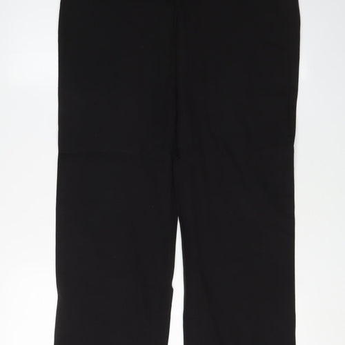 Dockers Women's Black Regular Fit Trousers Size 8