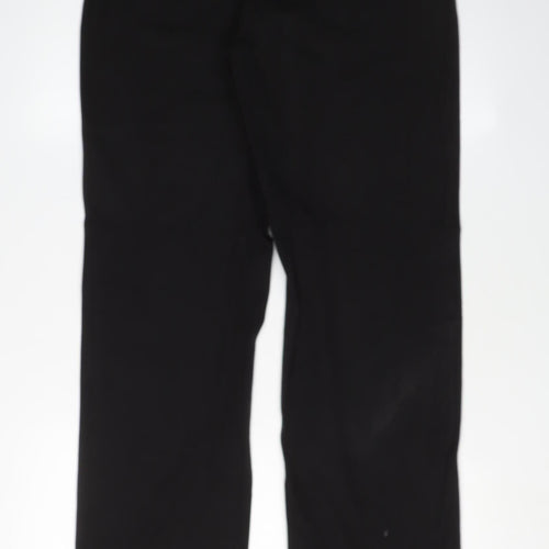 Dockers Women's Black Regular Fit Trousers Size 8