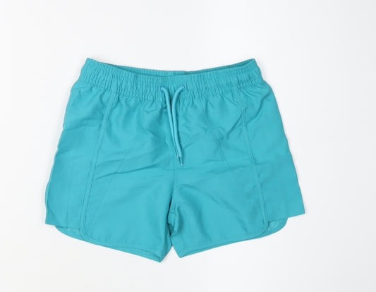 Mountain Warehouse Boys Blue Athletic Shorts 5-6 Years UV Protection