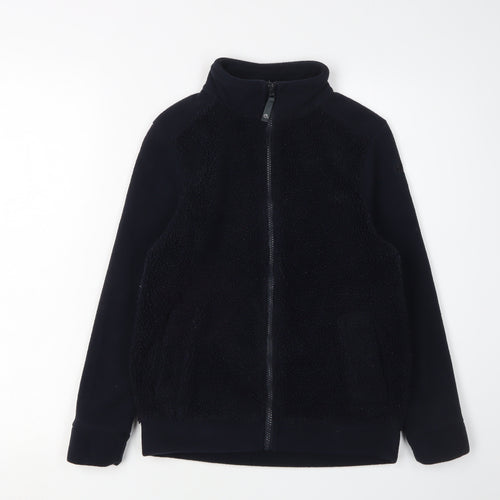 Craghoppers Boys Black Fleece Jacket, 9-10 Years, Full Zip