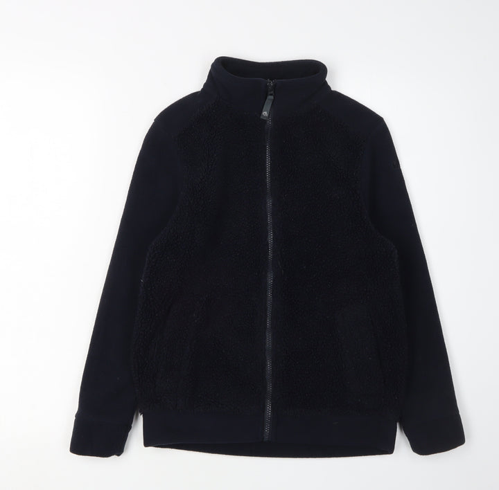 Craghoppers Boys Black Fleece Jacket, 9-10 Years, Full Zip